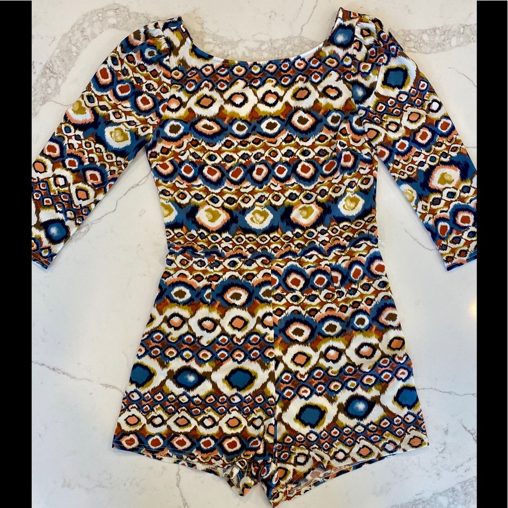 Colorful and Bold Romper